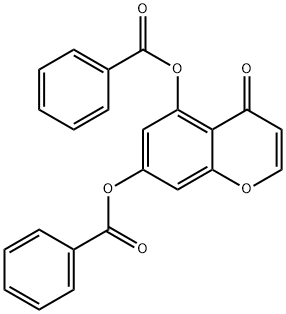4-Oxo-4H-chromene-5,7-diyl dibenzoate 结构式