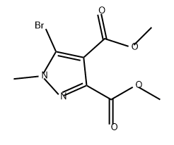 1H-Pyrazole-3,4-dicarboxylic acid, 5-bromo-1-methyl-, 3,4-dimethyl ester