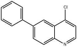 4-Chloro-6-phenylquinoline 结构式