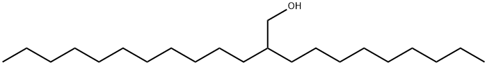 2-壬基十三烷-1-醇 结构式