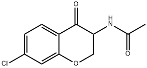 Acetamide, N-(7-chloro-3,4-dihydro-4-oxo-2H-1-benzopyran-3-yl)-