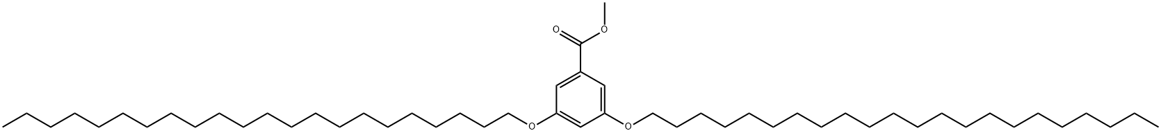 Benzoic acid, 3,5-bis(docosyloxy)-, methyl ester 结构式