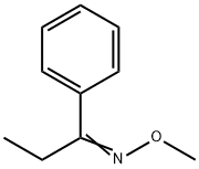 1-Propanone, 1-phenyl-, O-methyloxime 结构式