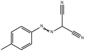 Propanedinitrile, 2-[2-(4-methylphenyl)diazenyl]- 结构式