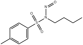 N-丁基-N-亚硝基对甲苯磺酰胺 结构式