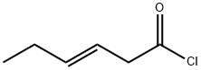 3-Hexenoyl chloride, (3E)- 结构式