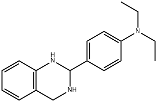 N,N-Diethyl-4-(1,2,3,4-tetrahydroquinazolin-2-yl)aniline 结构式