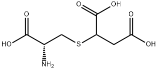 S-(1,2-dicarboxyethyl)-L-cysteine 结构式