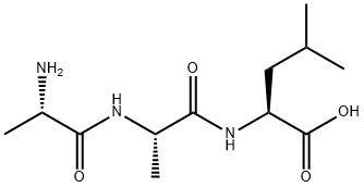 L-Leucine, L-alanyl-L-alanyl- 结构式