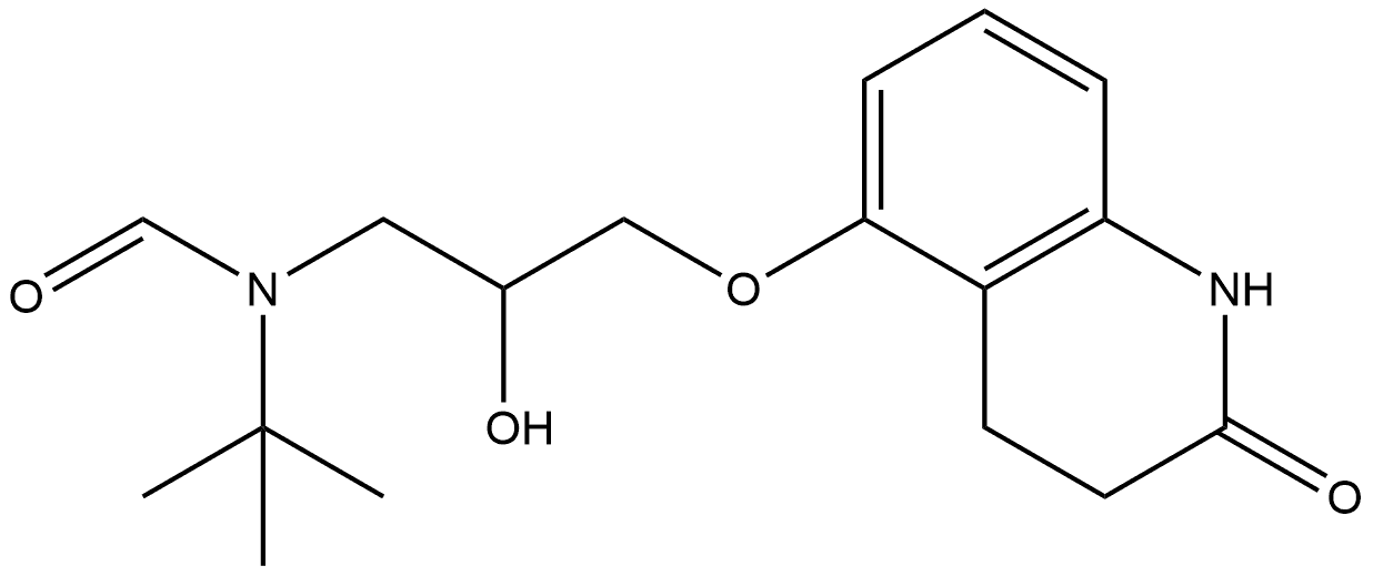 N-nitroso Carteolol 结构式