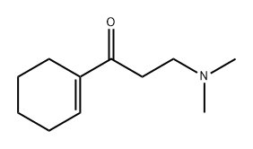 1-Propanone, 1-(1-cyclohexen-1-yl)-3-(dimethylamino)- 结构式