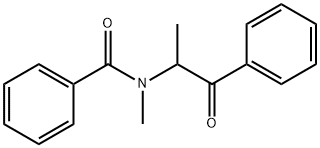 Benzamide, N-methyl-N-(1-methyl-2-oxo-2-phenylethyl)- 结构式