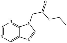 Ethyl 2-(9H-purin-9-yl)acetate 结构式