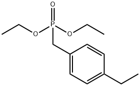 4-乙基苄基膦酸二乙酯 结构式