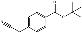 Benzoic acid, 4-(cyanomethyl)-, 1,1-dimethylethyl ester 结构式