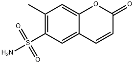 7-Methyl-2-oxo-2H-chromene-6-sulfonamide 结构式