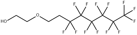 Ethanol, 2-[(3,3,4,4,5,5,6,6,7,7,8,8,8-tridecafluorooctyl)oxy]- 结构式