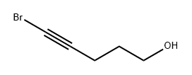 4-Pentyn-1-ol, 5-bromo- 结构式