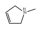 Silacyclopent-3-ene, 1-methyl- 结构式