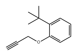 Benzene, 1-(1,1-dimethylethyl)-2-(2-propyn-1-yloxy)- 结构式