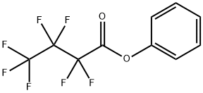 Butanoic acid, 2,2,3,3,4,4,4-heptafluoro-, phenyl ester 结构式