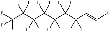 1-Nonene, 3,3,4,4,5,5,6,6,7,7,8,8,9,9,9-pentadecafluoro-1-iodo-, (E)- (9CI) 结构式