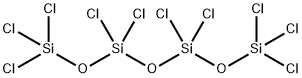 Tetrasiloxane, 1,1,1,3,3,5,5,7,7,7-decachloro- 结构式