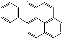 1H-Phenalen-1-one, 9-phenyl- 结构式