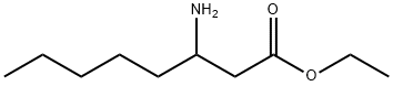 3-氨基辛酸乙酯 结构式