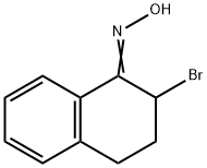 1(2H)-Naphthalenone, 2-bromo-3,4-dihydro-, oxime 结构式