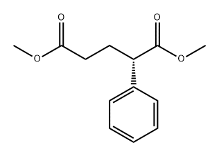 2-苯基戊二酸二甲酯 结构式