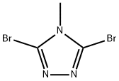 4H-1,2,4-Triazole, 3,5-dibromo-4-methyl- 结构式