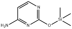 4-PYRIMIDINAMINE, 2-[(TRIMETHYLSILYL)OXY]- 结构式
