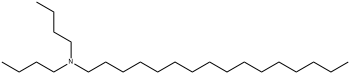 1-Hexadecanamine, N,N-dibutyl- 结构式