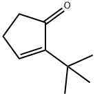 2-Cyclopenten-1-one, 2-(1,1-dimethylethyl)- 结构式