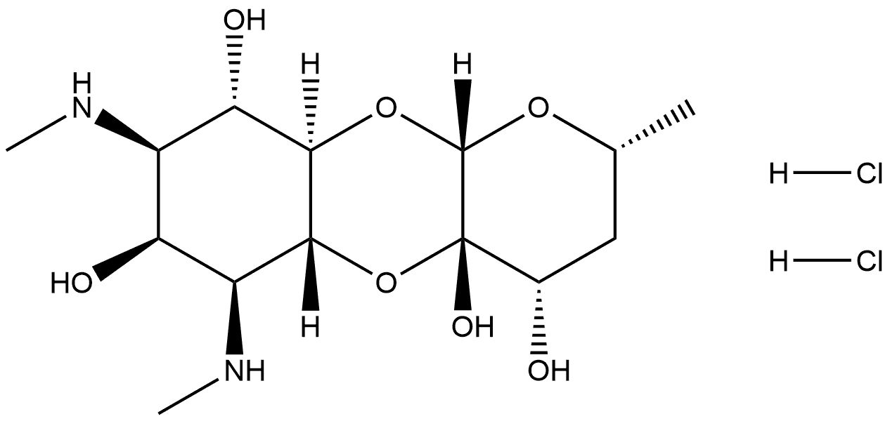 Spectinomycin Impurity C HCl 结构式