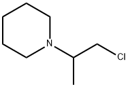 1-(2-chloro-1-methyl-ethyl)-piperidine 结构式