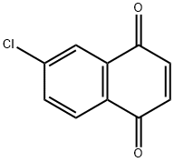 1,4-Naphthalenedione, 6-chloro- 结构式