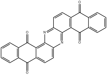 5,9,14,18-Anthrazinetetrone 结构式