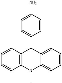 4-(10-METHYL-9,10-DIHYDROACRIDIN-9-YL)ANILINE 结构式