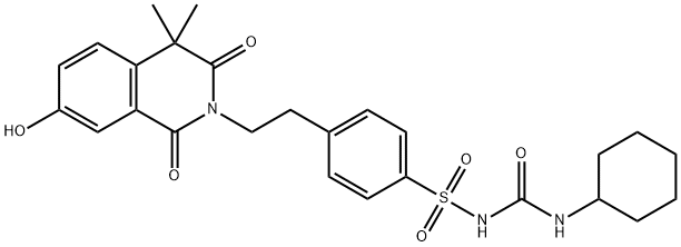 格列喹酮杂质01 结构式