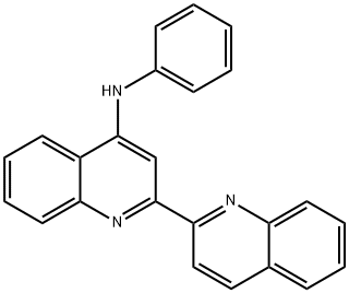 N-Phenyl-[2,2''-biquinolin]-4-amine 结构式