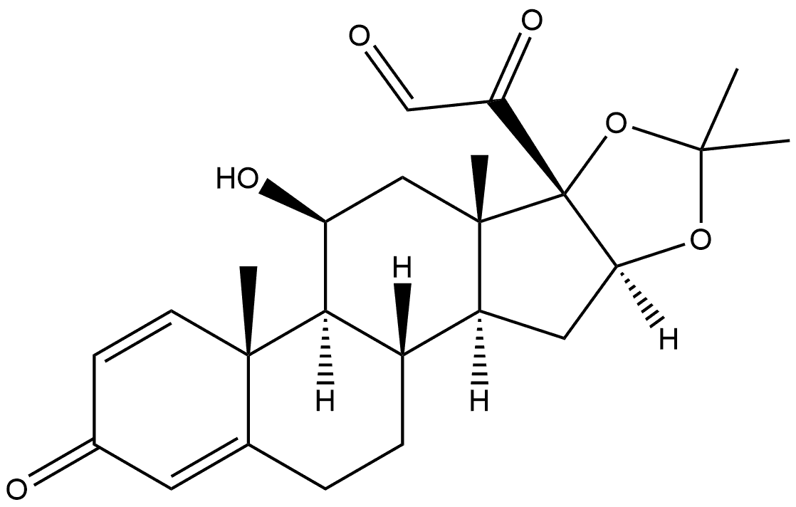 地索奈德杂质5 结构式