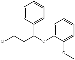 Benzene, 1-(3-chloro-1-phenylpropoxy)-2-methoxy- 结构式