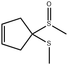Cyclopentene, 4-(methylsulfinyl)-4-(methylthio)- 结构式