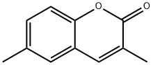 3,6-二甲基-2H-色烯-2-酮 结构式