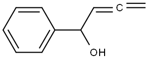 Benzenemethanol, α-1,2-propadien-1-yl- 结构式