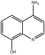 4-氨基喹啉-8-醇 结构式