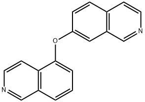 7-(Isoquinolin-5-yloxy)isoquinoline 结构式