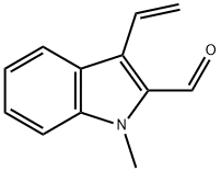 1H-Indole-2-carboxaldehyde, 3-ethenyl-1-methyl- 结构式